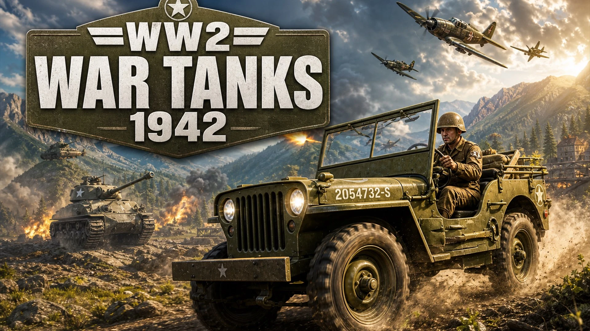 WW2 War Tanks 1942 screenshot