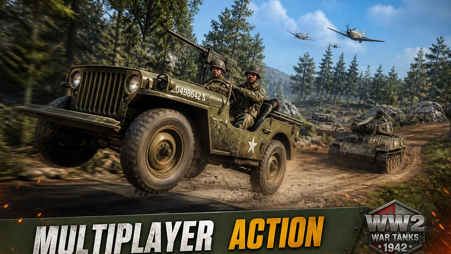 WW2 War Tanks 1942 screenshot