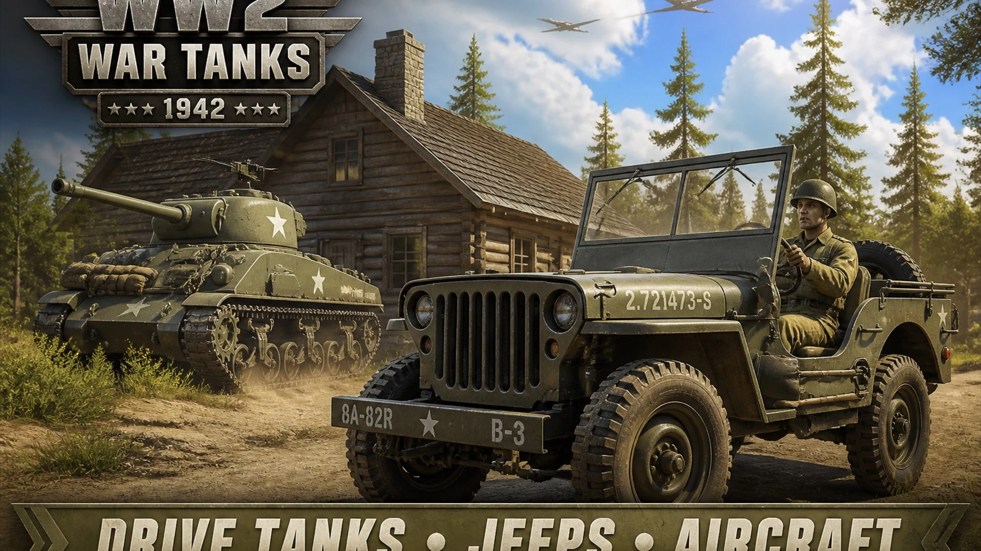 WW2 War Tanks 1942 screenshot